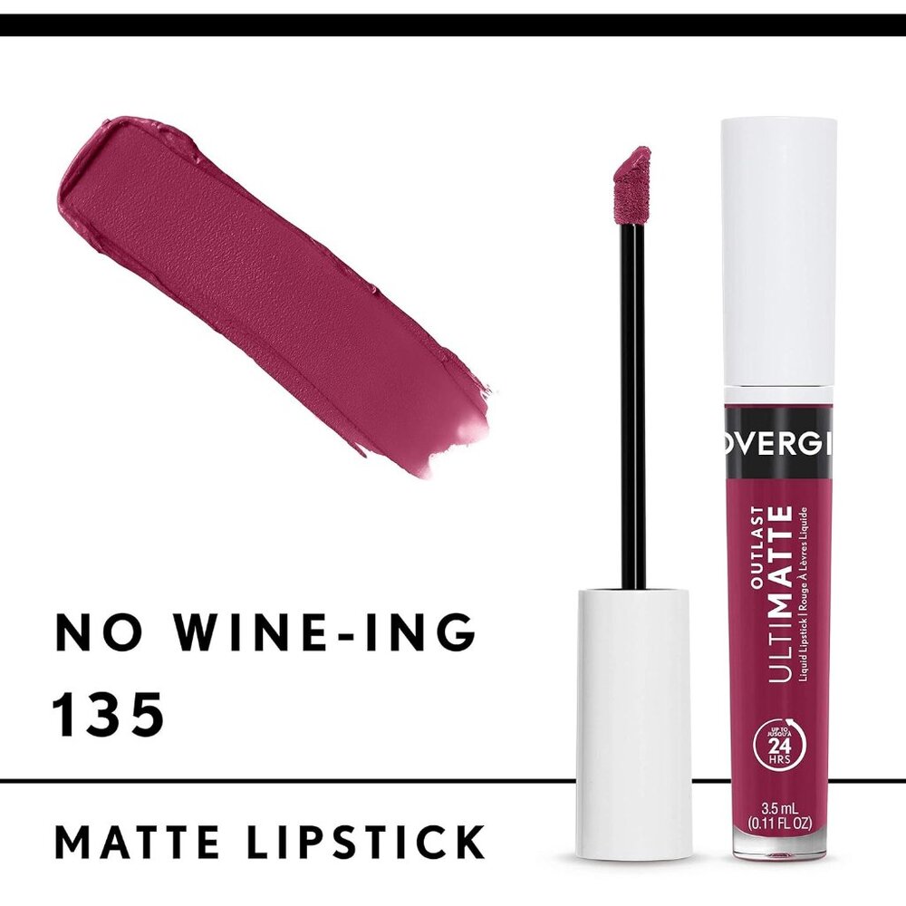 COVERGIRL OUTLAST ULTIMATTE Liquid Lipstick #135 No Wine-Ing